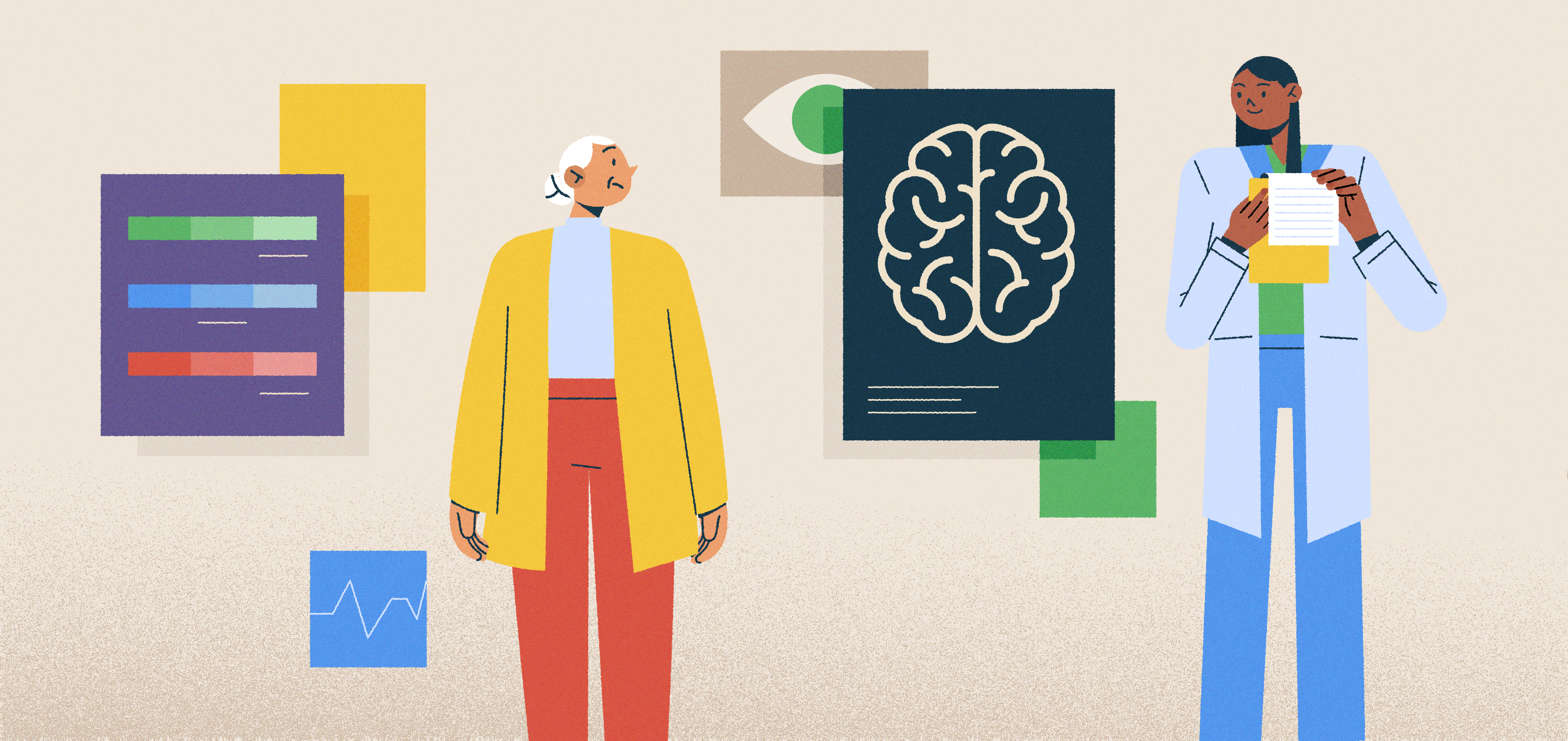Alzheimer's disease: an illustration system
